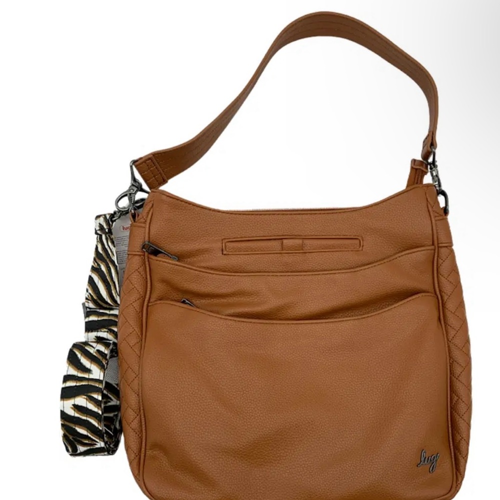 🌼Vegan Leather Shoulder Bag with Magnetic Closure💐